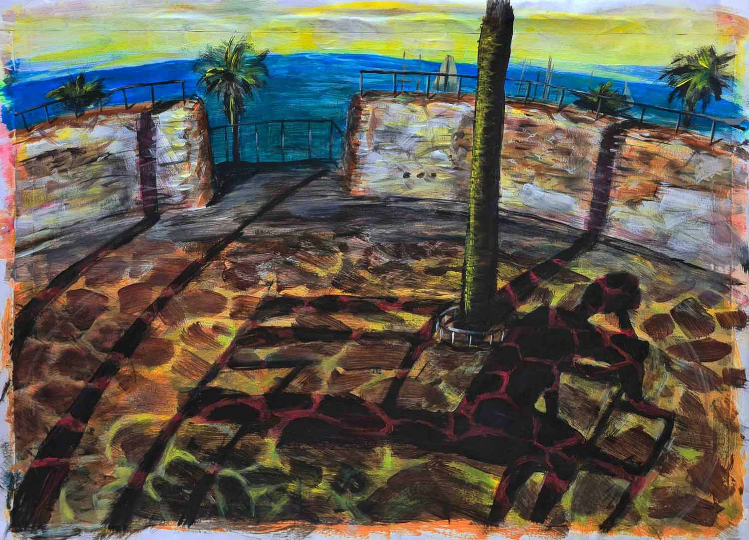 Zerstritten am Strand (2021)